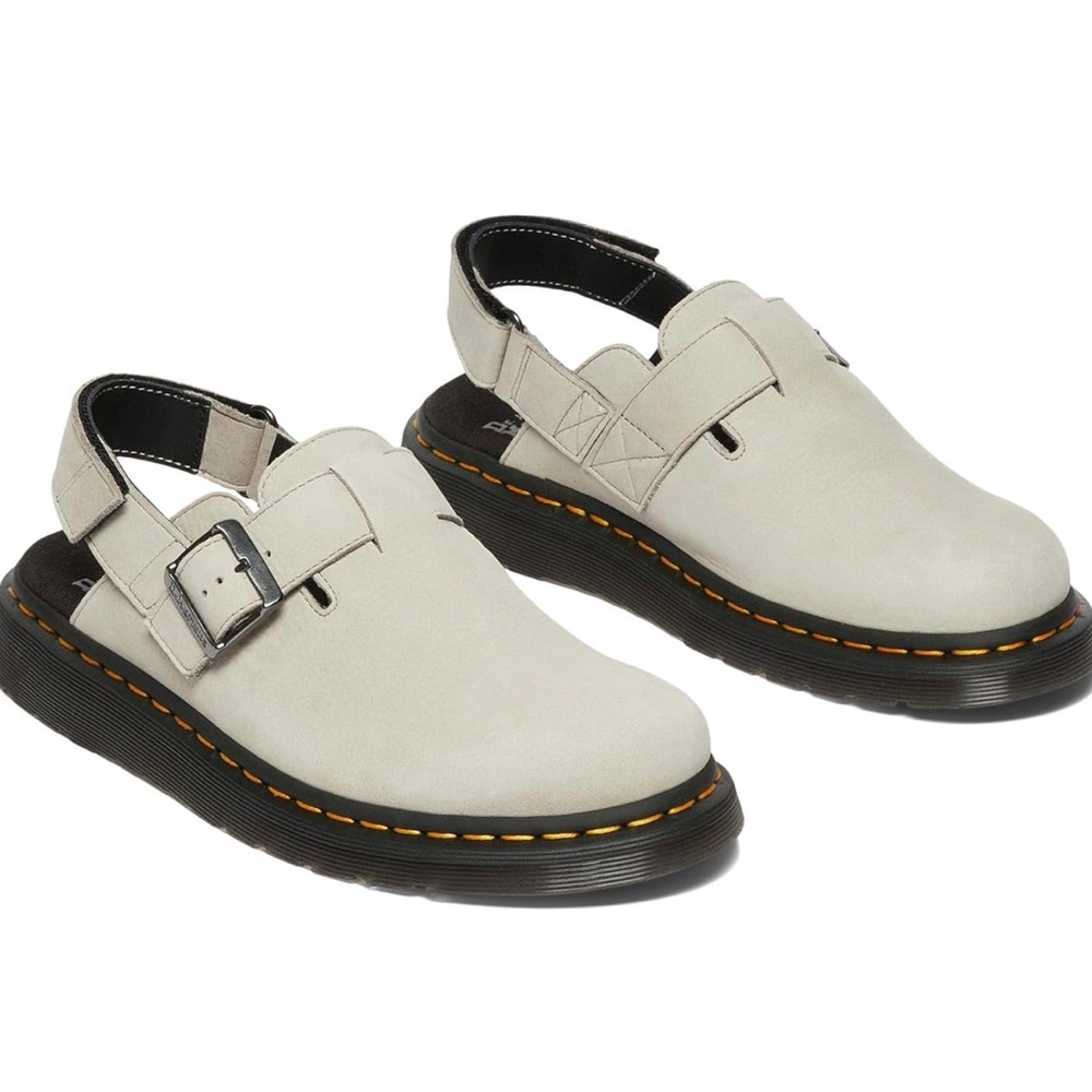 Dr. Martins Jorge II Clog “Warmed Stone”